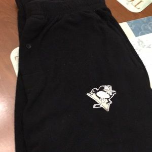 Pittsburgh Penguins fleece pajama bottoms
